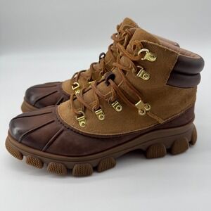 Sperry Summit Duck Boots Women 8.5 Water Resistant Lug Gorpcore Outdoor Hiking